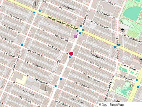 Location of Pot Masson at 3141 Rue Masson, Montréal