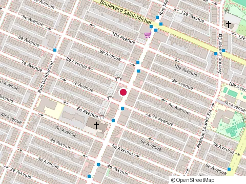 Location of Potion Magique at 3017 Rue Masson, Montréal