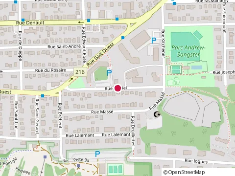 Location of Pro-Def Estrie at 1255 Rue Daniel, Sherbrooke