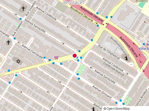 Location of Pro-Urbain Inc at 5500 Chem. de la Côte St Luc, Montréal