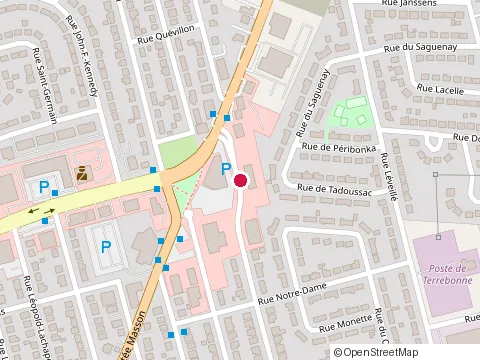 Location of Procolor Terrebonne at 917 boulevard Terrebonne, Terrebonne