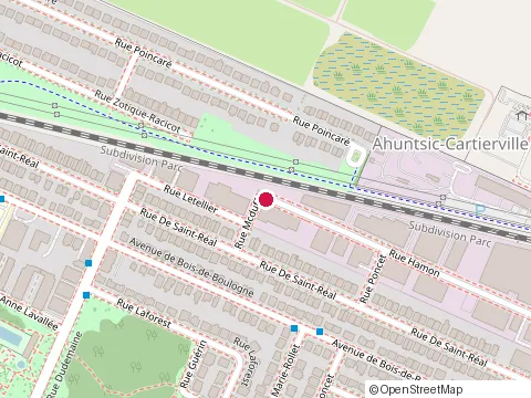 Location of Produits d'Eclairages Ldj at 11222 Rue Hamon, Montréal