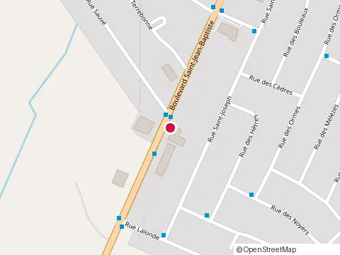 Location of Produits de Batiment Nu-Co Inc. at 1092 Boulevard Saint Jean Baptiste, Mercier