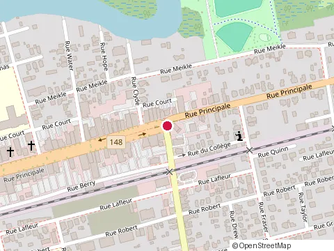Location of Produits Forestiers Claude Baril at 109 Bethany, Lachute