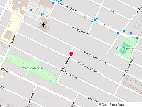 Location of Protec Assure at 605 Rue Martel, Longueuil