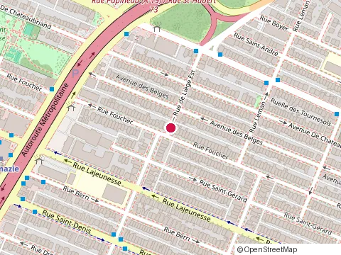 Location of Punjab Canteen at 695 Rue de Liège O, Montréal
