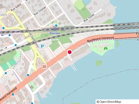 Emplacement de Quadriom Son&Image Inc. au 64 Boulevard Harwood Suite 130, Vaudreuil-Dorion