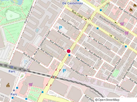 Location of Queen Alix at 7060 Rue Alexandra, Montréal