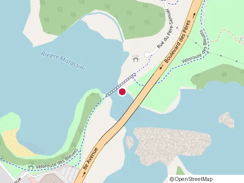 Location of Quick Links at 66 8E Avenue, Dolbeau-Mistassini