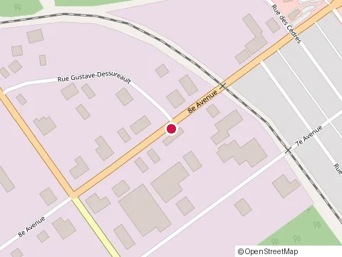 Location of Quincaillerie R+ Dolbeau-Mistassini at 340 8E Avenue, Dolbeau-Mistassini