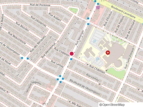 Location of Radiologie Domus Medica at 5601 Rue Belanger, Montréal