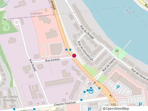 Location of Rallye Mitsubishi at 1261 Saint-Joseph Blvd, Gatineau