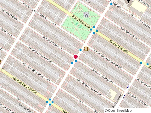 Emplacement de Randolph Pub Ludique Rosemont au 6505 Rue des Écores, Montréal