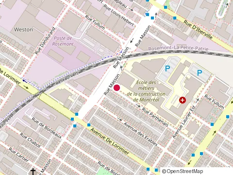 Location of Regroupement 2 at 5205 Rue Parthenais, Montréal
