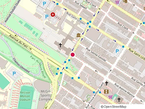 Location of Regroupement Quebecois de la Danse at 3680 Rue Jeanne-Mance, Montréal