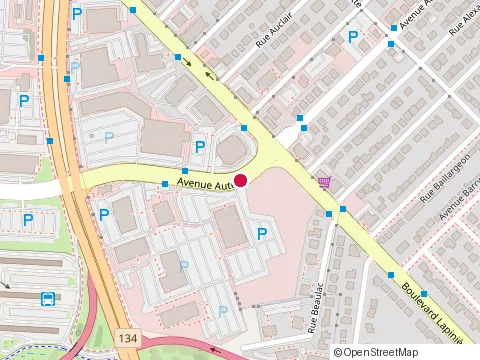 Location of Relations Humaines at 6400 Auteuil Ave, Brossard
