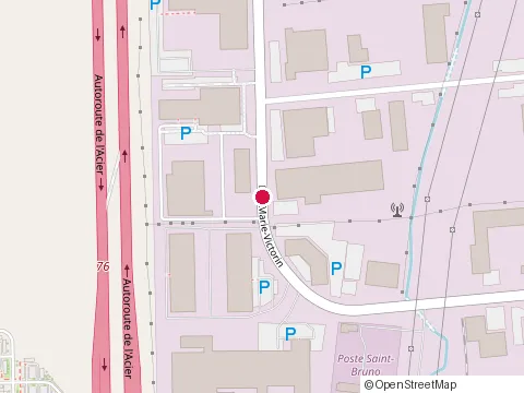 Location of Remorques en Direct at 1500 Rue Marie-Victorin, Québec
