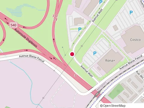 Location of Réno Direct.Ca at 3220 avenue Watt, Québec