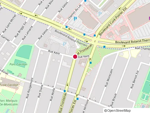 Location of Renovations Potvin & Fils at 537 Rue Frontenac, Longueuil
