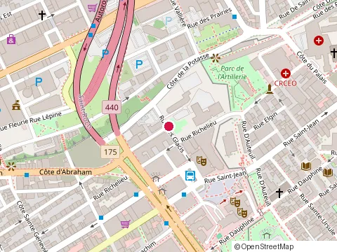 Location of Réseau Patro at 239-945 Rue des Soeurs-de-la-Charite, Québec