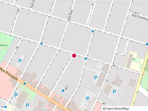 Location of Restaurant & Sushi Bar Sakura at 17 Rue Gill, Granby