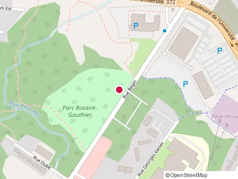 Location of Restaurant Al-Van-Houtte at 643 Rue Begin, Chicoutimi