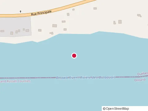 Location of Restaurant au Petit Moulin at 81 Principale, Fassett