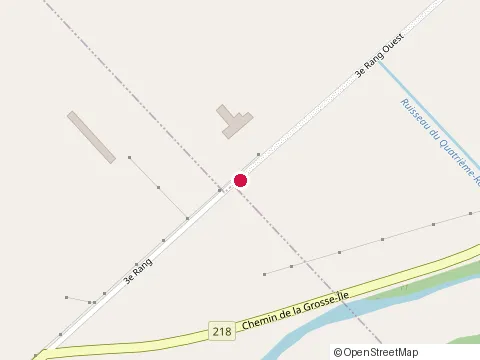 Location of Restaurant Bar la Maison at 151 Rue Grenier, Laurierville
