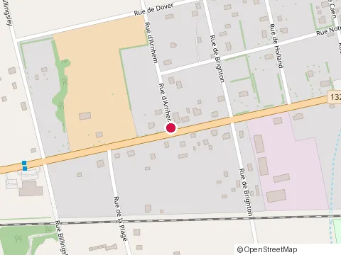 Location of Restaurant Bellevue at 64 boulevard Gerard-d.-Levesque, New Carlisle