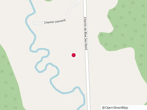 Location of Restaurant Blue Sea at 5 Principale, Blue Sea