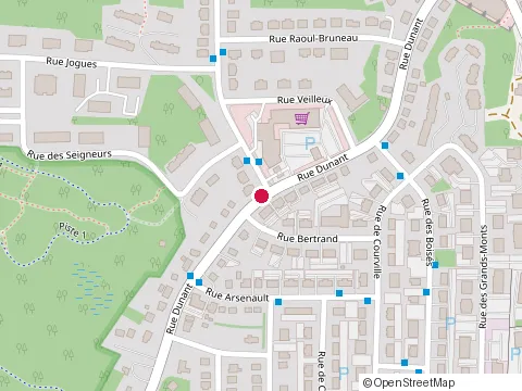 Location of Restaurant Bravo Pizza at 1559 Rue Dunant, Sherbrooke