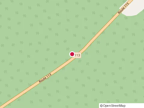 Location of Restaurant Caron Enr at route 113, Miquelon