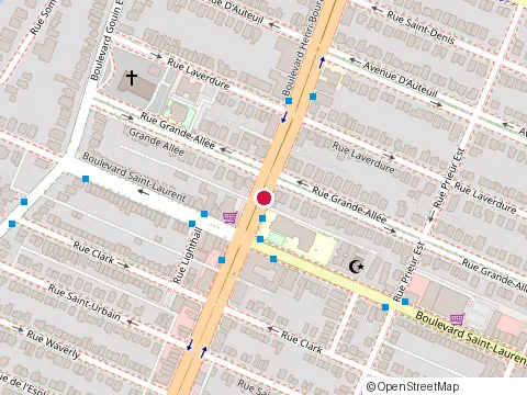 Location of Restaurant Casa Vertoudos at 5 boulevard Henri-Bourassa O, Montréal
