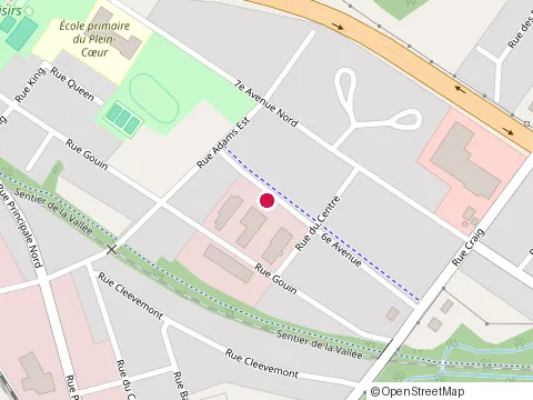 Location of Restaurant Chez Mike at 382 Craig E, Richmond