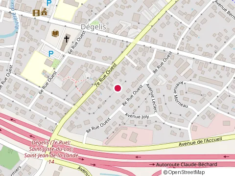 Location of Restaurant Chez Niko at 1175 avenue de l'Accueil, Dégelis