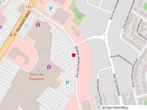 Location of Restaurant Chrystopher'S at 1377 Rue des Champs-Elysees, Chicoutimi