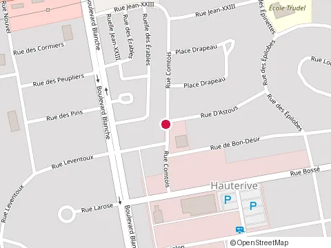 Location of Restaurant Curb Bon Desir at 940 Rue Comtois, Baie-Comeau
