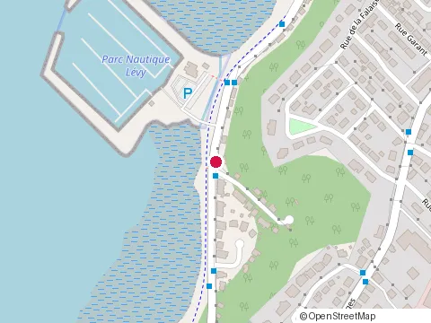 Location of Restaurant de la Marina-Levis, Levis