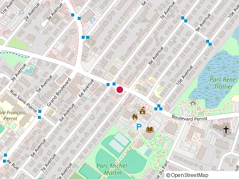 Location of Restaurant Deli Perrot at 98 boulevard Perrot, L'Île-Perrot