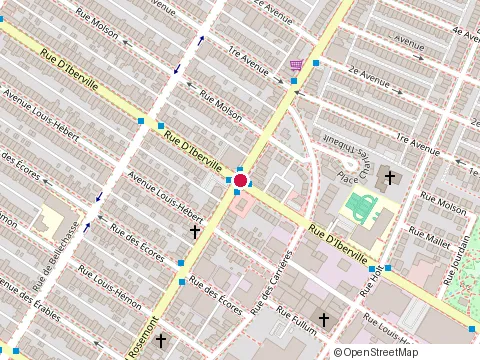 Location of Restaurant Delitheque Rosemont at 2475 boulevard Rosemont, Montréal