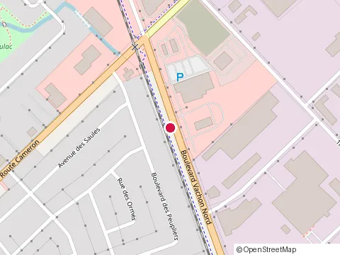 Location of Restaurant Doux Frisson at 1149 boulevard Vachon N, Sainte-Marie