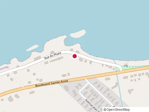 Location of Restaurant du Phare at 1560 Rue du Phare, Rimouski