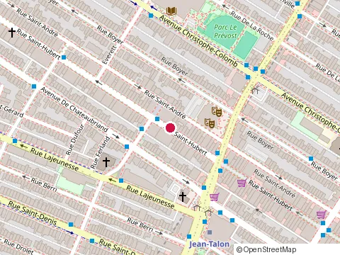 Location of Restaurant El Jibaro at 7183 Rue Saint-Hubert, Montréal