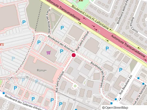 Location of Restaurant Gringo Inc at 7270 Rue Saint-Zotique, Anjou