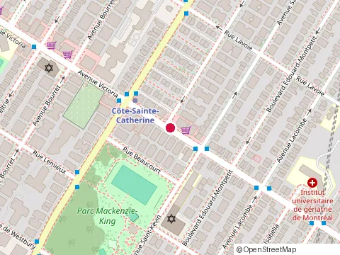 Location of Restaurant Jolee at 5495 avenue Victoria, Montréal