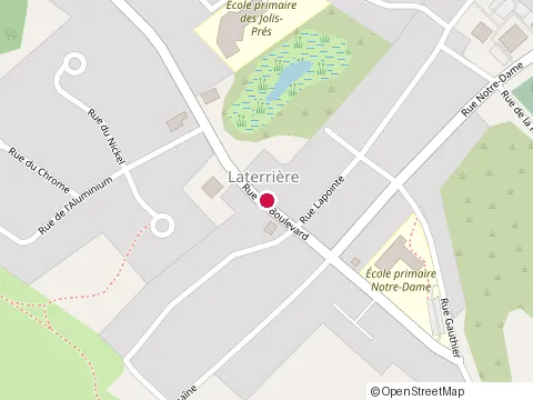 Location of Restaurant l'Astral at 939 Rue du Boulevard, Laterrière