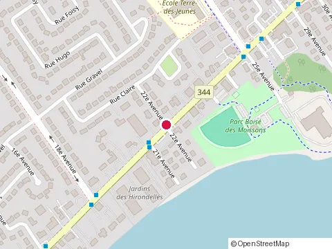 Location of Restaurant l'Impressionniste at 245 Chem. de la Grande-Côte, Saint-Eustache