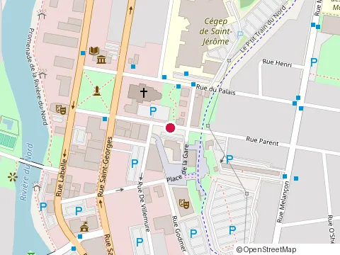 Location of Restaurant l'Inedit at 353 Rue Parent, Saint-Jérôme
