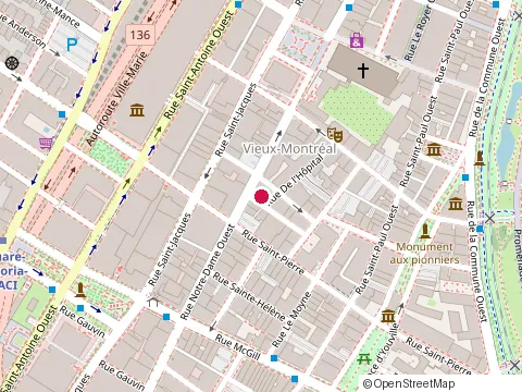 Location of Restaurant l'Orignal at 479 Saint Alexis St, Montréal