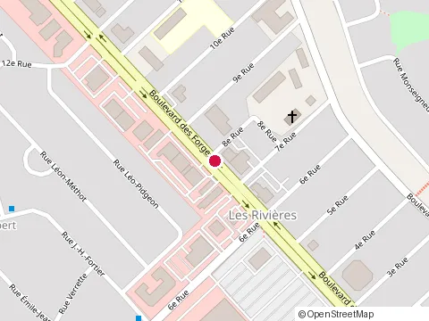 Location of Restaurant la Belle Province at 4800 boulevard des Forges, Trois-Rivières
